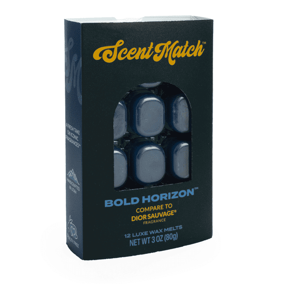 IllumiScents ScentMatch, 3 oz Wax Melts, Bold Horizon (Compare to: Dior Sauvage®)