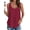 1 Brown Red, variant on Womens Tank Tops Eyelet Crew Neck Sleeveless Tops Dressy Casual Flowy Summer Shirts