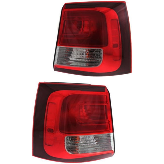 For Kia Sorento Tail Light Assembly 2014 2015 Pair Driver and Passenger Side Outer CAPA Certified KI2804111, KI2805111