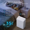 thumbnail image 5 of 2000 Sq.Ft Dehumidifier for Basement with Drain Hose, 30 Pint/D Quiet Dehumidifiers for Home Large Room Bedroom Bathroom, Intelligent Humidistat, 3 Modes, 24H Timer, Auto Defrost, 5 of 9