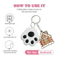 Vuygyu Mini Real Time Portable Keys Locator, ltime Finder Device with