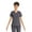 Pewter, variant on Women's Core Essentials Stretch V-Neck Scrub Top, Sizes XS-3XL