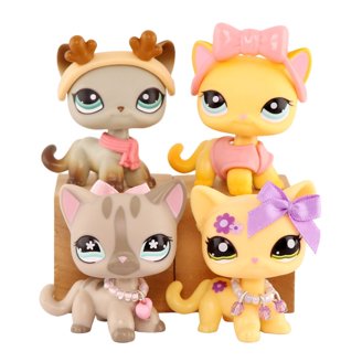 Figurine Littlest Pet Shop N°151 - Marque Hasbro - Occasion - Pour Collection Ou Jeu