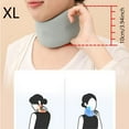 thumbnail image 2 of Washable Adjustable Neck Brace Support for Spine Pressure Comfortable for Travel Work and Sleep, 2 of 8