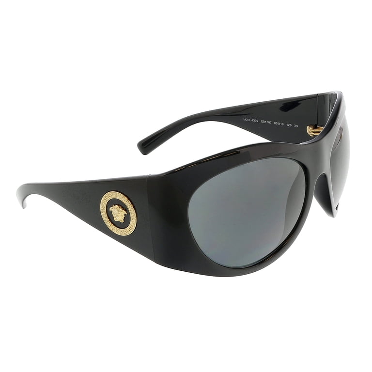 Versace 0VE4392 GB1/8763 Cat Eye Black Sunglasses for womens  display picture 1