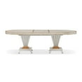 thumbnail image 4 of St. Charles Double Pedestal Dining Table -  Dove Gray, 4 of 14
