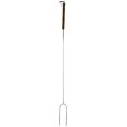 thumbnail image 3 of Rome Industry Campfire Roasting Fork 4100-48 43 Inch Length; Chrome Plated; Steel; Single; With 9 Inch Wood Handle With Leather Storage Strap, 3 of 5