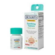 Dr. Talbot's Chamomile Soothing Tablets for Teething Infants, Herbal Supplement, 140 Count