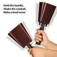 thumbnail image 4 of 10 Inch Longshank Cowbell for Football Games Sporting Events Graduations with Handle,  an Educational Tool Cheer Cowbell Hand Ring Bell Cheer Bell, 4 of 7