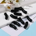 thumbnail image 5 of Opaque Acrylic Beads Curved Tube Black 34.5x13x11mm Hole: 3.5mm, 5 of 6
