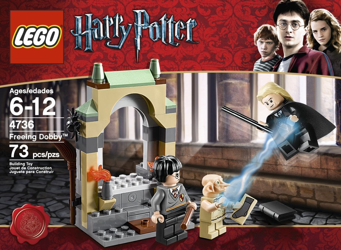Lego 4736 Harry Potter Freeing Dobby Instruction Manual ONLY