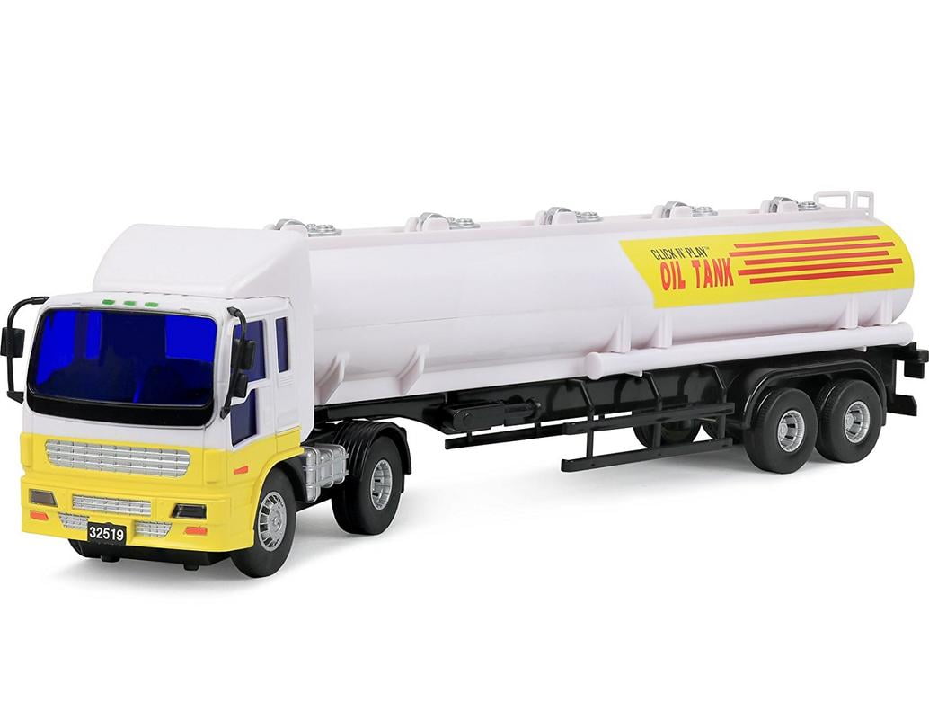 Oil Tanker Truck Toy Vehicle for Kids 