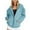 Light Blue, variant on tklpehg Womens Full Zipper Fleece Hoodies Jackets Long Sleeve Tops Lightweight Casual Going Out Tops Vintage Sweatshirt Classic Solid Color Loose Hooded Pullover (Gray,XXL)