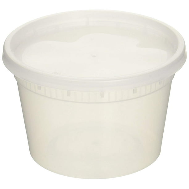Reditainer 24 oz. Extreme Freeze Deli Food Containers w/ Lids 30 Pack