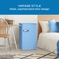 thumbnail image 5 of Avanti Retro Series Compact Refrigerator, Mini-Fridge, 3.0 cu. ft., in Robin's Egg Blue (RMRS31X6BL-IS), 5 of 18
