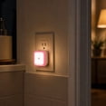 thumbnail image 5 of Pink Night Light Plug-into Wall - 1 Pack Night Light Dusk to Dawn Sensor Plug in LED Lighting, Auto-On/Off Lamp for Home Living Room Bedroom Bathroom Hallway Kitchen, 5 of 7