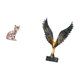 thumbnail image 5 of Escultura Decorativa De Resina Con Forma De Felino Alado. Figura Artística Feng Shui, Ideal Para Chimenea Y Decoración Del Hogar., 5 of 8