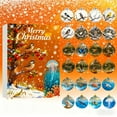 thumbnail image 5 of Taicans 24 Days Advent Calendar Christmas Countdown - Nature & Wildlife Theme Glass Ball Ornaments Set 2D,Daily Surprises for Kids & Adults,2025 Holiday Decor & Christmas Gift Idea, 5 of 6