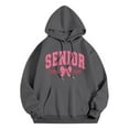 thumbnail image 3 of Class of 2026 Hoodies Women Drawstring Senior Gifts Graduation Pullover Tops Long Sleeve Casual Relaxed Fit Sweatshirts, 3 of 3