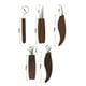 thumbnail image 3 of Juego de Kit de tallado de madera BLESIY 5 piezas Cortador de talla, 3 of 6