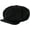 Wbl1-black, variant on Mens Cotton 8 Panel Ivy Newsboy Cap Peaky Herringbone Cabbie Gatsby Hat Applejack Cap Bakerboy Beret Flat Hat, Unisex