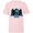 Soft Pink, variant on Disney Haunted Mansion Movie Gracey Manor Gates - Short Sleeve T-Shirt for Kids - Customized-Athletic Heather