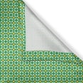 thumbnail image 4 of Ambesonne Vintage Valance Pack of 2, Continuous Nature Motifs, 54"X18", Green Earth Yellow, 4 of 5