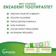 thumbnail image 6 of Vetoquinol Enzadent Enzymatic Poultry-Flavored Toothpaste for Dogs & Cats, 90g, 6 of 7