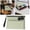 Light Green, variant on Soovim Fireproof Document Bag with Lock, Waterproof File Safe Pouch for A4 Documents, Combination Lock Security Folder for Passports Cash and Valuables