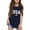 Blue, variant on MIXUE Toddler Girls T-Shirts & Tank Tops Summer Fourth Of July Independence Day Letter Print Round Neck Sleeveless Loose Casual Tee Shirts Streetwear,Blue,2-3 Years