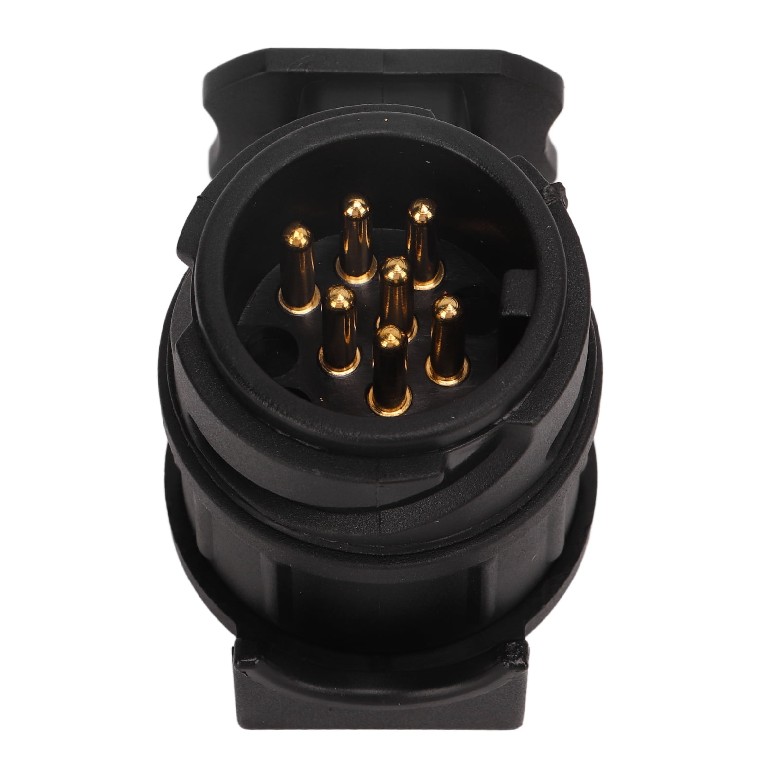 Trailer Socket Adapter, Heat Stable Black 7 Pin To 13 Pin And 13 Pin To