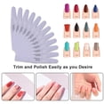 thumbnail image 3 of 12 limas de uñas profesionales, limas de uñas reutilizables de doble cara, herramientas de peinado de uñas para uso doméstico y de salón-18cmestilo: estilo1;, 3 of 7