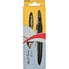 Zig Kuretake Fountain Brush Pen Black Body With 3 Refills-Black