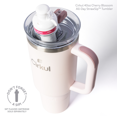 thumbnail image 4 of Gobelet All-Day StrawSipMC de Cirkul, 40 oz, fleur de cerisier (rose clair), 4 of 14
