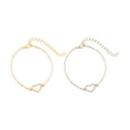 thumbnail image 1 of Pareja Pulsera Set Distancia Coincidencia Amistad Pulseras hechas a mano Pareja Hermanas, 1 of 8