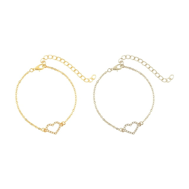 Pareja Pulsera Set Distancia Coincidencia Amistad Pulseras hechas a mano Pareja Hermanas