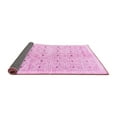 thumbnail image 2 of Ahgly Company Indoor Rectangle Abstract Pink Contemporary Area Rugs, 8' x 12', 2 of 4