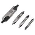 thumbnail image 1 of 4pcs 1/2/2.5/5mm 60 Degree HSS Center Drill Bits Centering Drills Set, 1 of 5