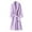 Purple, variant on Womens Pajamas Soft Comfortable Women'S Nightgowns & Sleepshirts Warm and Solid Flannel Nightgown with Belt Pocket Long Nightgown Orange
