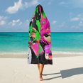 thumbnail image 4 of Splatoon Hooded Blanket Poncho, Wearable Hooded Blanket Cozy Soft Warm Plush Fleece Blanket for Adult Women Men, 4 of 7