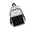 Black, variant on Youthful Backpacks Spacious Nylon Daypack Ergonomic Back Support for Women