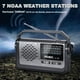 thumbnail image 2 of Radio meteorológica portátil PRUNUS J15WB AM FM NOAA con linterna, 2 of 7
