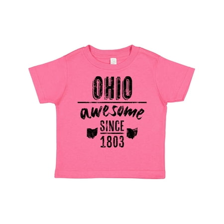 

Inktastic Ohio Awesome Since 1803 Gift Toddler Boy or Toddler Girl T-Shirt