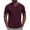 Purple, variant on Wyobmus Mens V Neck T Shirt Casual Plain Color Stretch Short Sleeve Pullover Shirt Summer Basic Tee Tops S-2X Purple