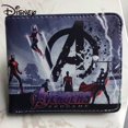 thumbnail image 2 of Cartera corta de PU de la serie Avengers Heroes, tarjetero plegable para adolescentes y hombres, cartera para mujeres, 2 of 5
