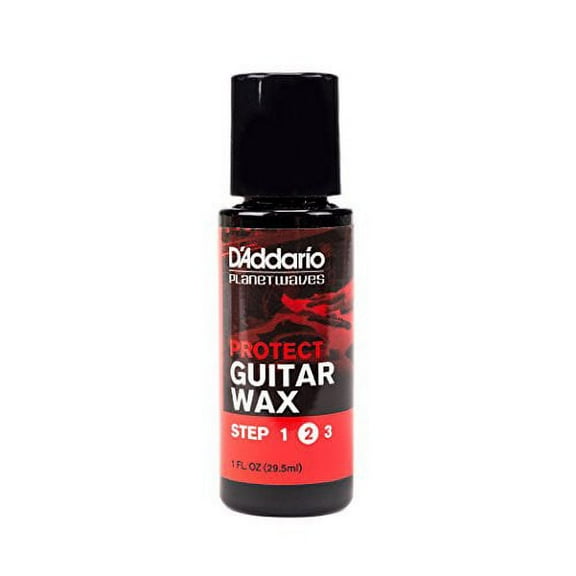 D'Addario Protect Liquid Carnauba Wax 1oz