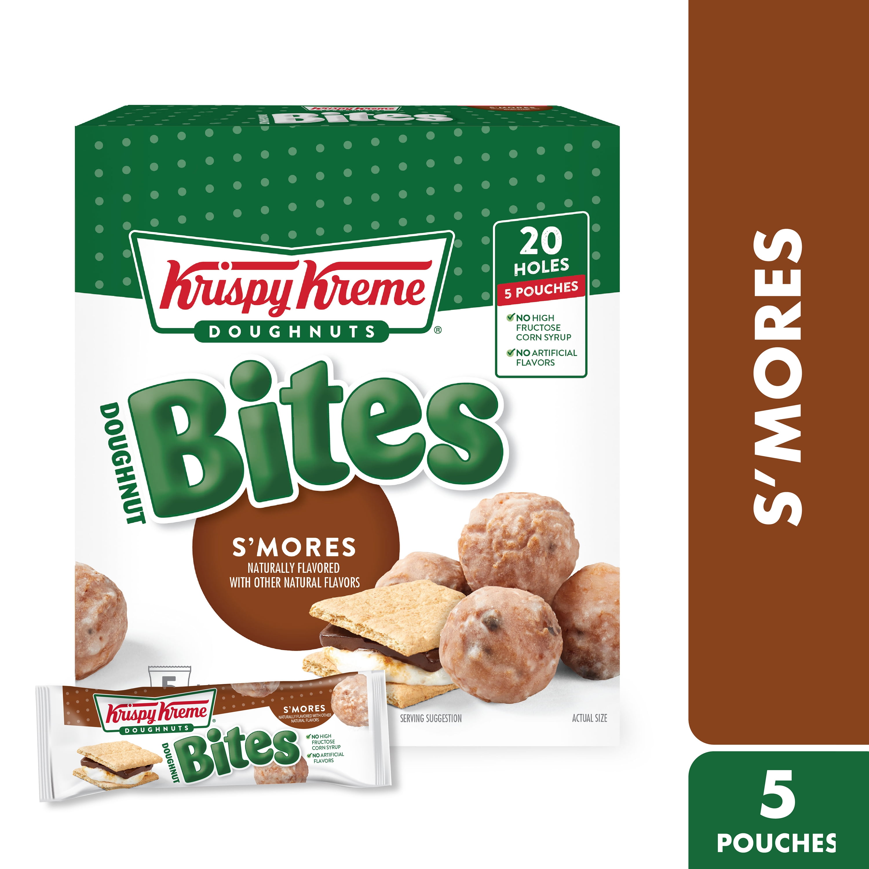 Krispy Kreme Doughnut Bites Chocolate 16 Oz 5 Count - Walmartcom