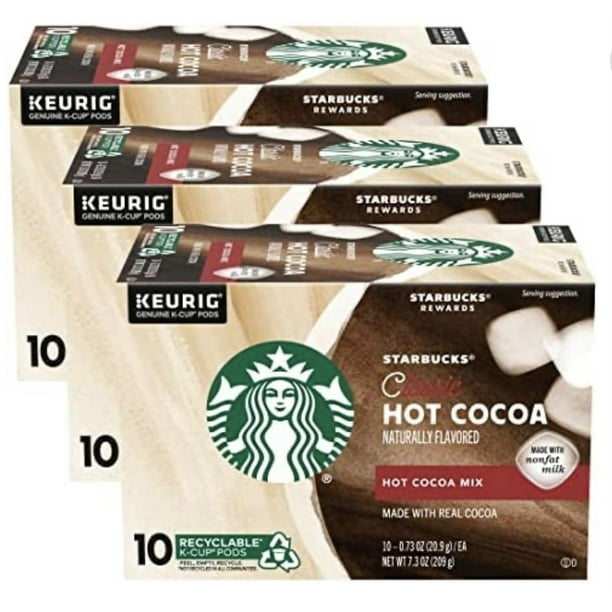 Starbucks Hot Cocoa KCup Pods, Made with Real Cocoa & Nonfat Milk, K