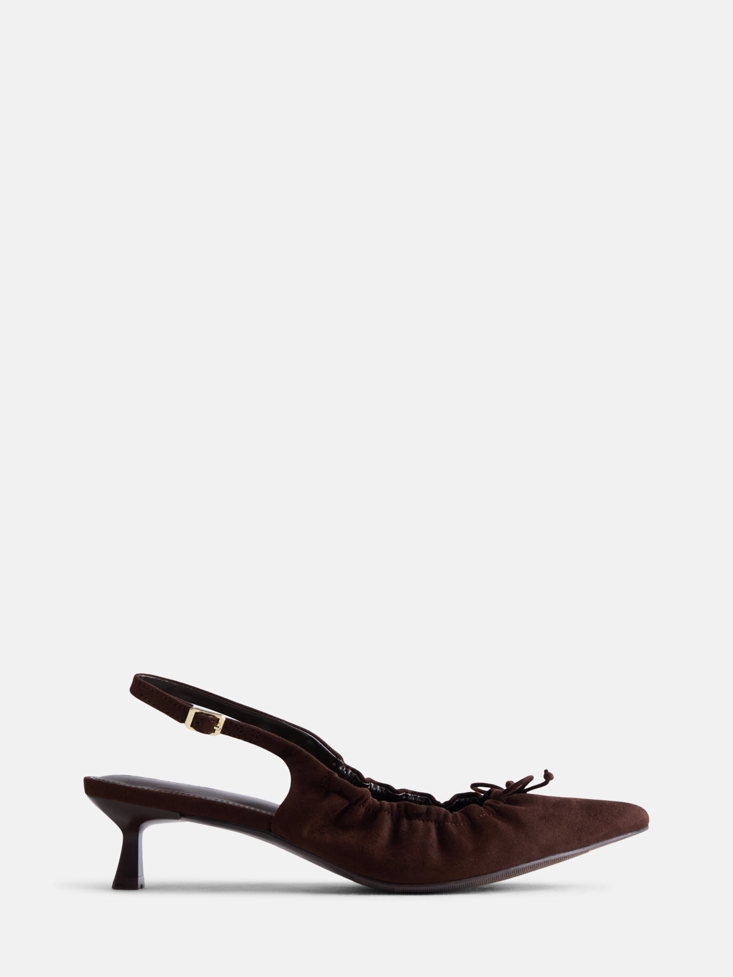 Scenario Women's Scrunch Slingback Heels