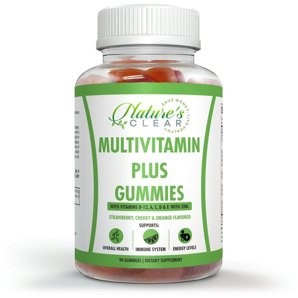MultiVitamin Plus Gummies, Multivitamin and Mineral Supplement with